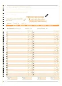 Ielts Reading Answer Sheet Pdf