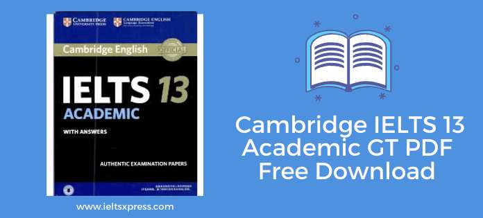 ieltsxpress.com Cambridge IELTS 13 Academic PDF Free download