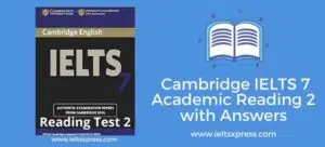 Cambridge IELTS 7 Academic Reading Test 2