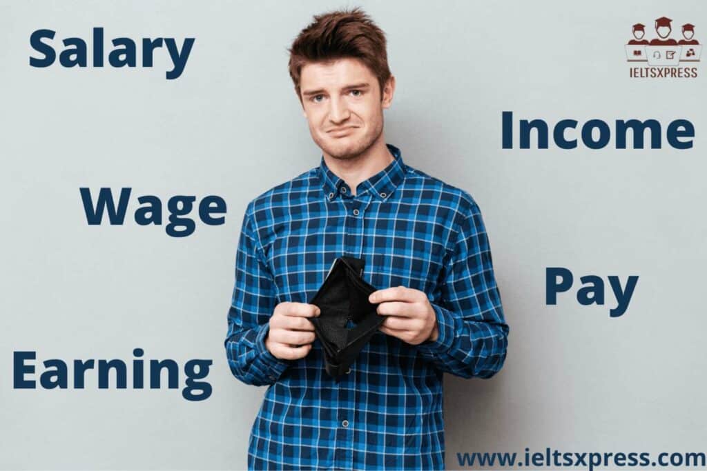 Salary vs Wage vs Pay vs Income vs Earnings