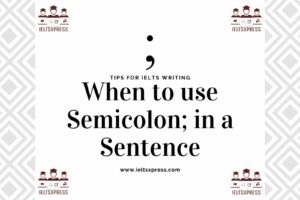 When to use Semicolon in a Sentence?