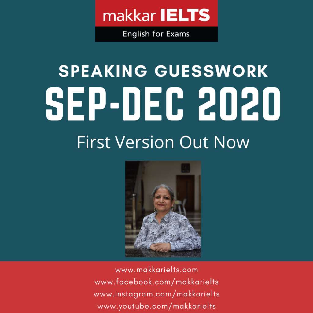 makkar ielts speaking september to december 2020 pdf free download ieltsxpress