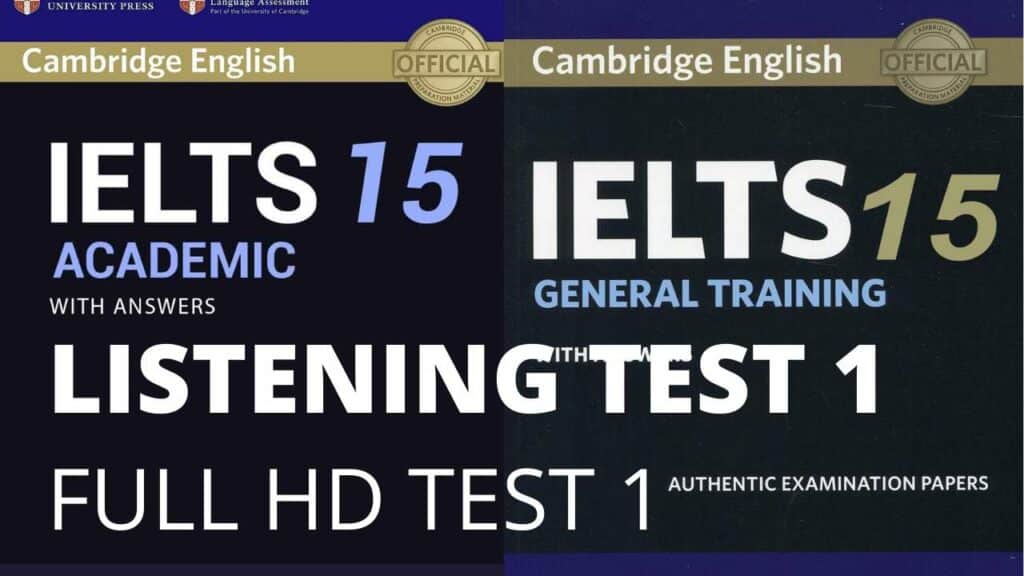Cambridge IELTS 15 Listening Test 1 with Answers ieltsxpress