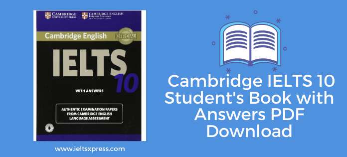 Cambridge IELTS 10 Student's Book with Answers PDF Download