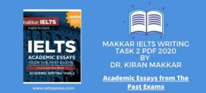 Makkar IELTS Writing Task 2 PDF 2020 Free Download