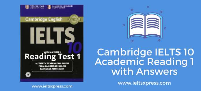 cambridge ielts 10 academic reading test 1