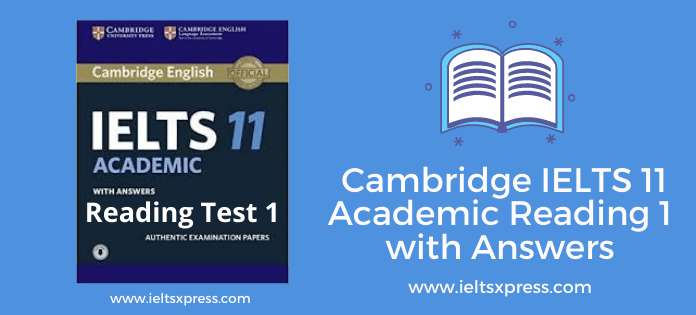 cambridge ielts 11 academic reading test 1 with answers