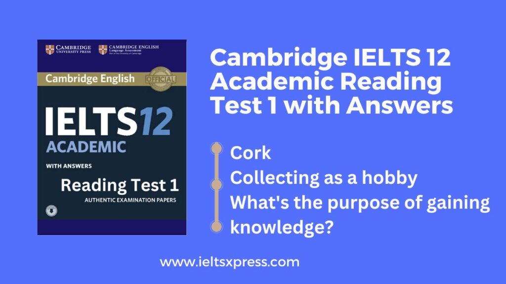 cambridge ielts 12 academic reading test 1 with answers