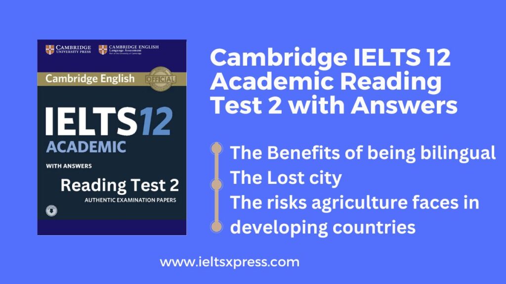 cambridge ielts 12 academic reading test 2