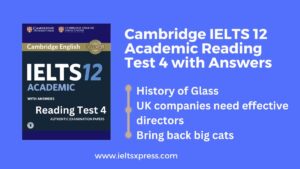 cambridge ielts 12 academic reading test 4