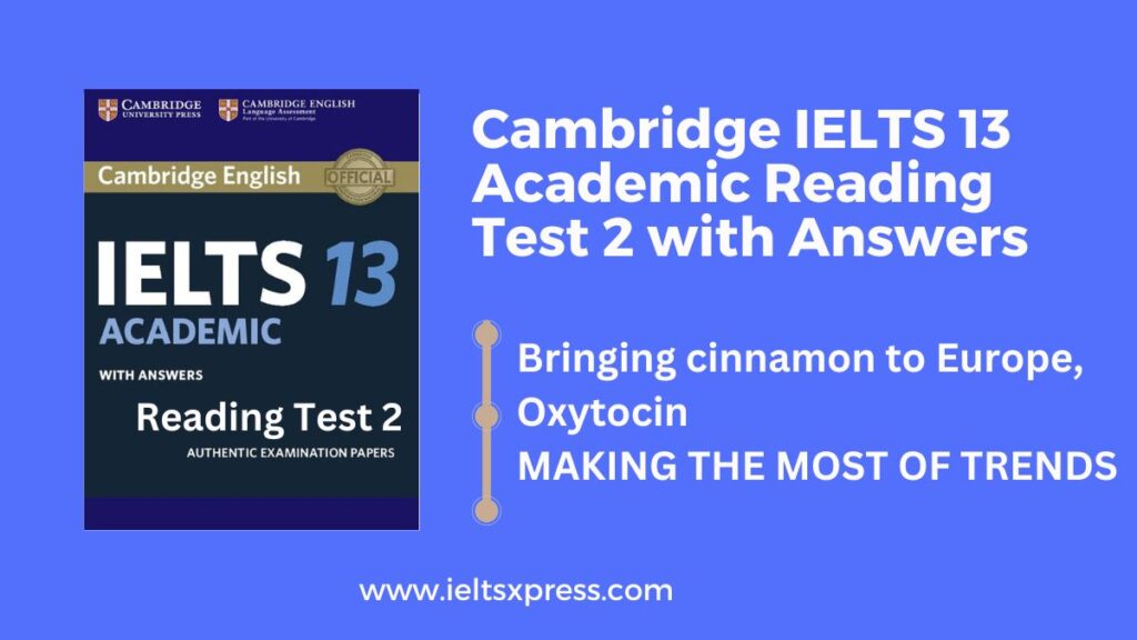 Cambridge IELTS 13 Academic Reading Test 2 with Answers