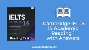 Cambridge IELTS 15 Academic Reading Test 1 With Answers