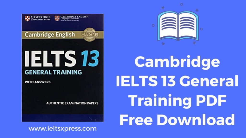 Cambridge IELTS 13 General Training PDF Free Download