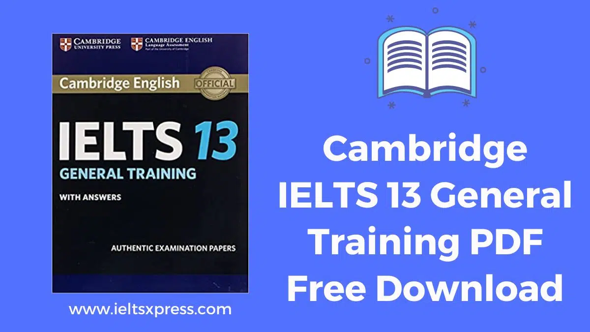 Cambridge Ielts 13 General Training Pdf Free Download