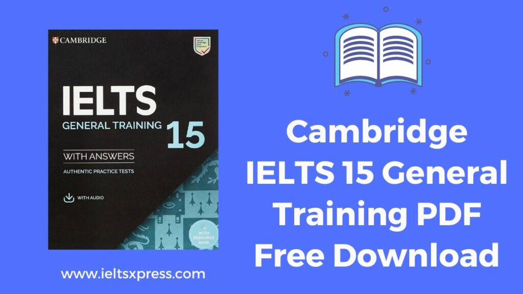 Cambridge IELTS 15 General Training PDF Free Download