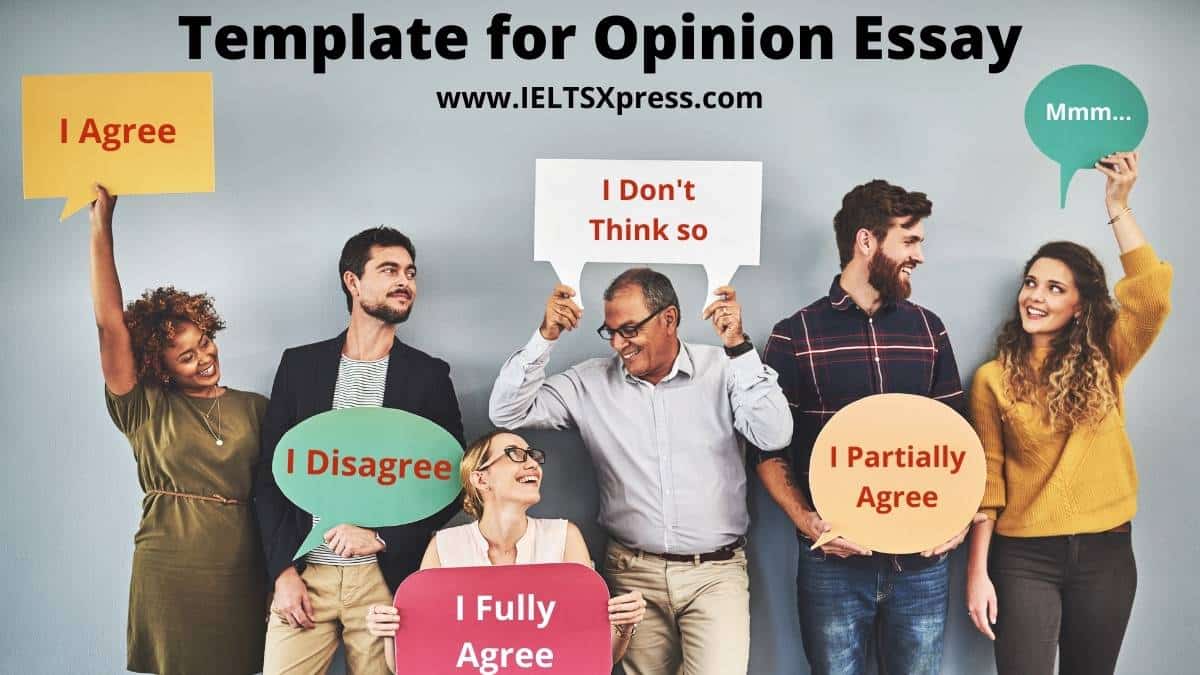 opinion based essay ielts format