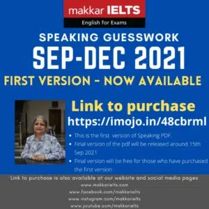 Makkar Speaking Guesswork September To December 2021 Pdf Downlaod