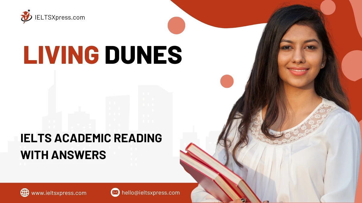 Living Dunes Reading Answers