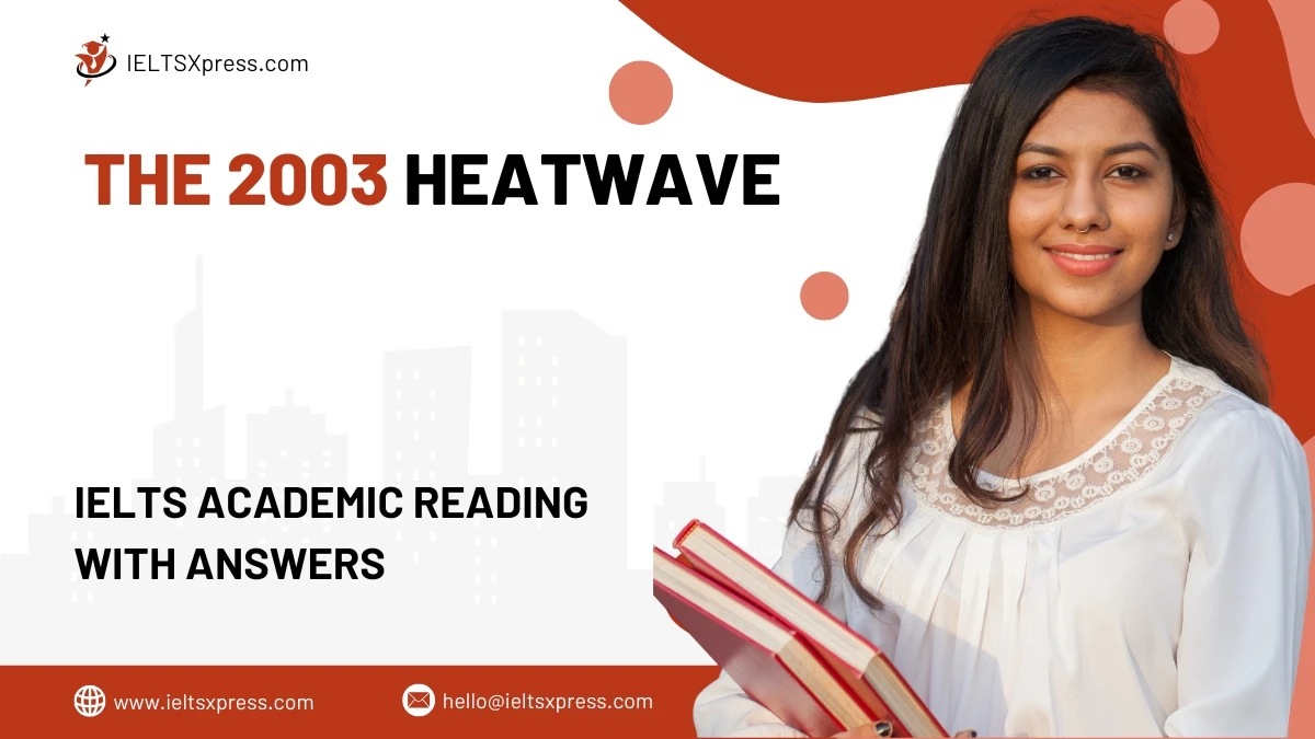 European Heat Wave IELTS Reading with Answers