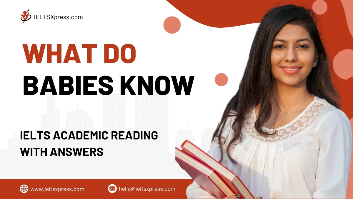 What do Babies Know Reading Answers