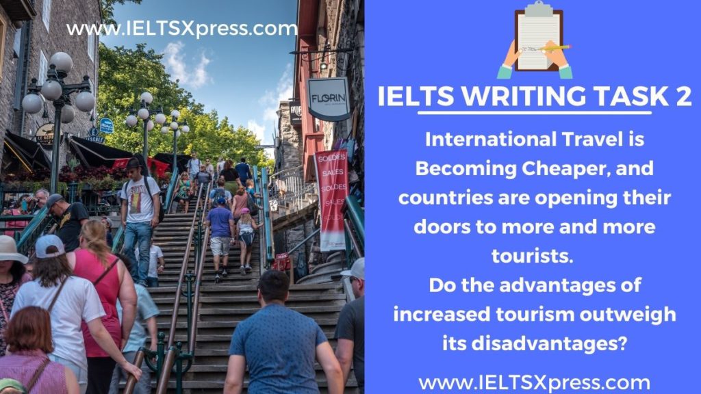 International Travel is Becoming Cheaper ielts essay