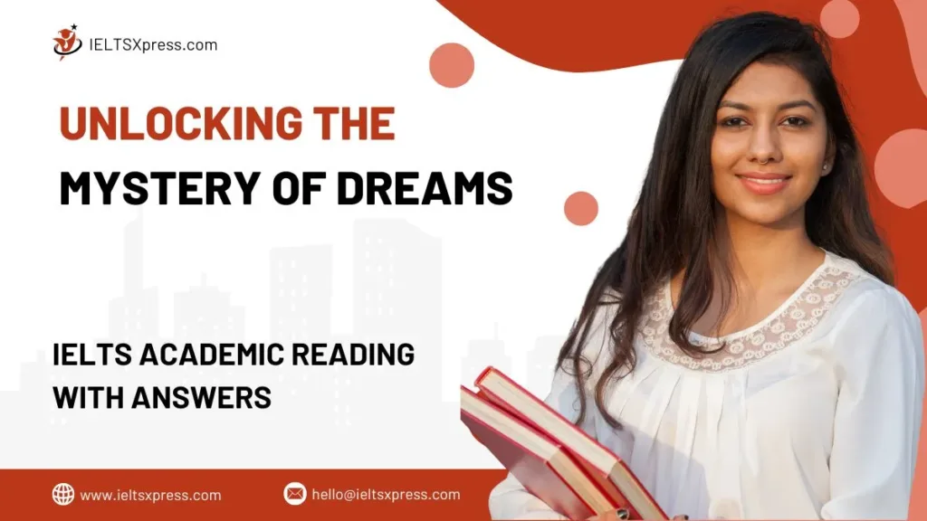 what are dreams ielts reading
