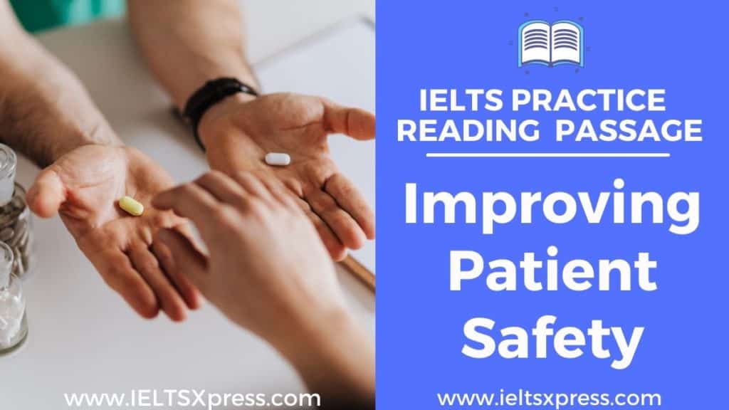 improving patient safety ielts reading passage answers ieltsxpress
