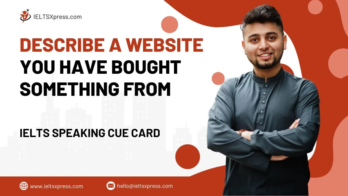 Describe a Website you have Bought Something From