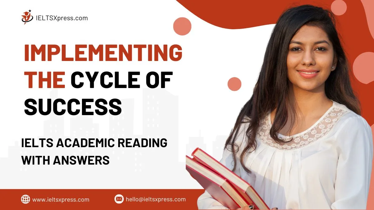 Implementing The Cycle of Success Reading Answers