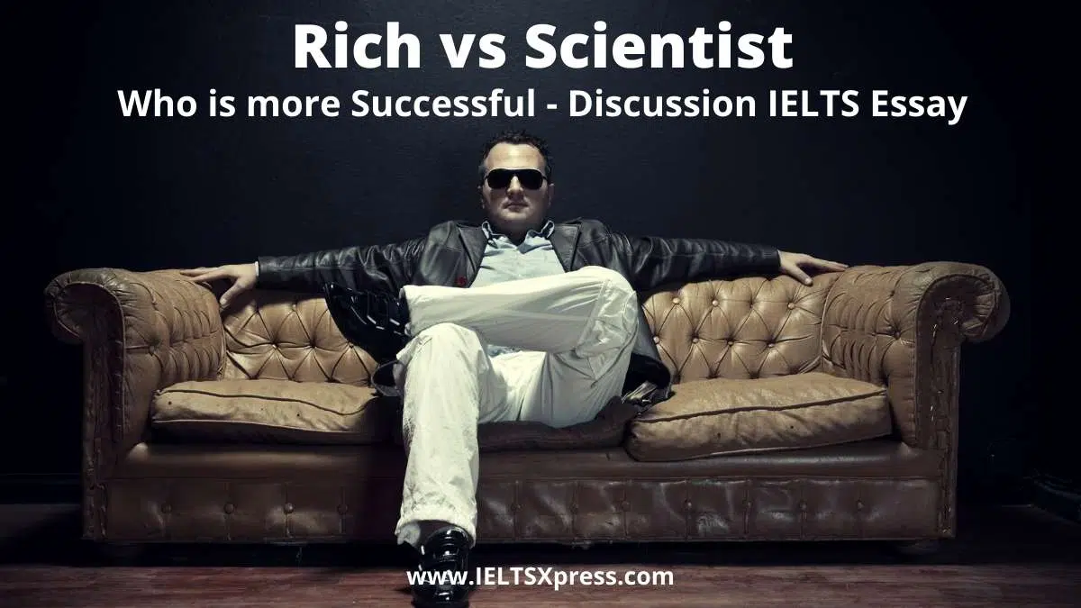 Individuals Who Make A Lot Of Money Are Most Successful Ielts Essay