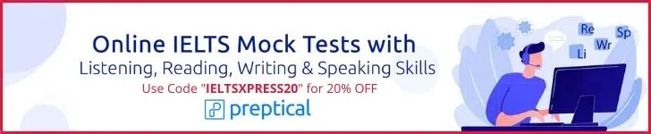 Apply Ieltsxpress20 Promo Code On Ielts Preptical Mock Tests