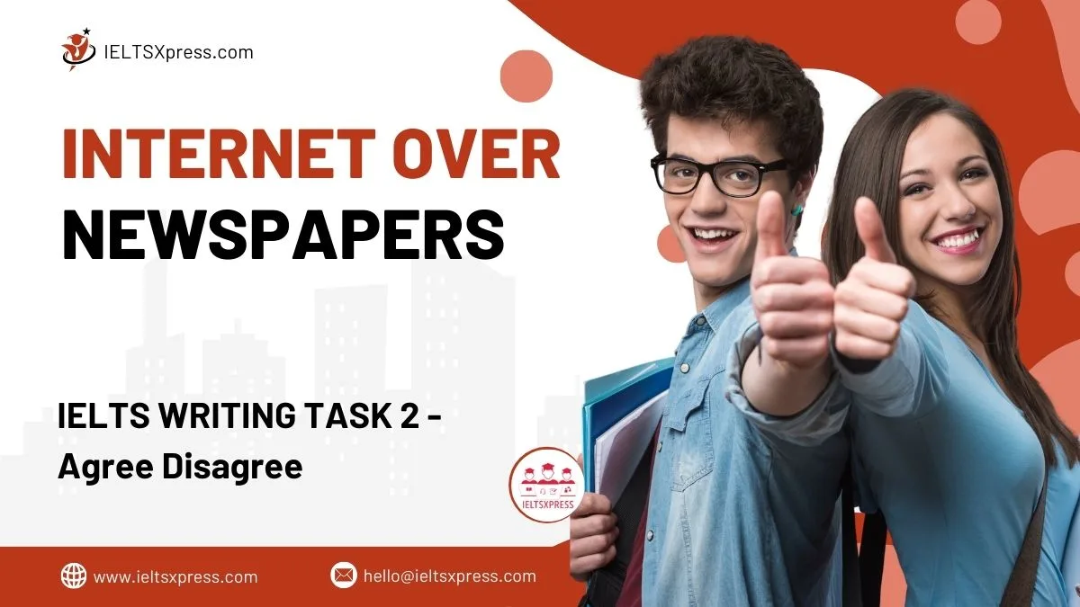 Internet Over NewsPapers ielts essay