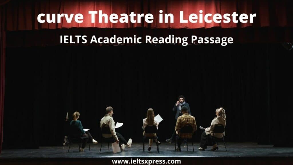 curve Theatre in leicester ielts reading academic ieltsxpress