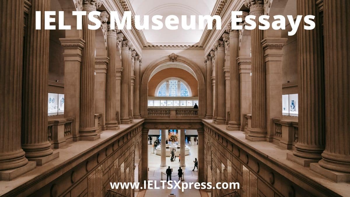 museums and art galleries ielts essay