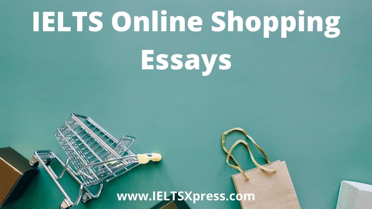 ielts essay shopping online
