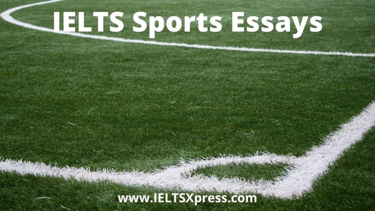 sports ielts essay sample