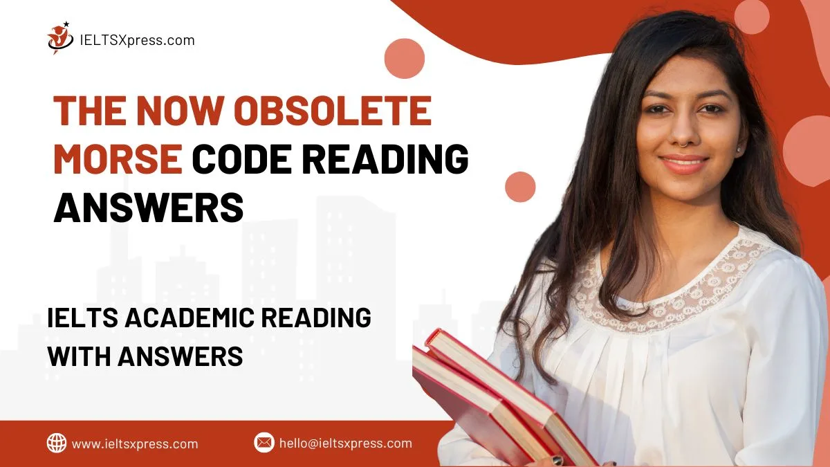 Morse Code IELTS Reading Answers