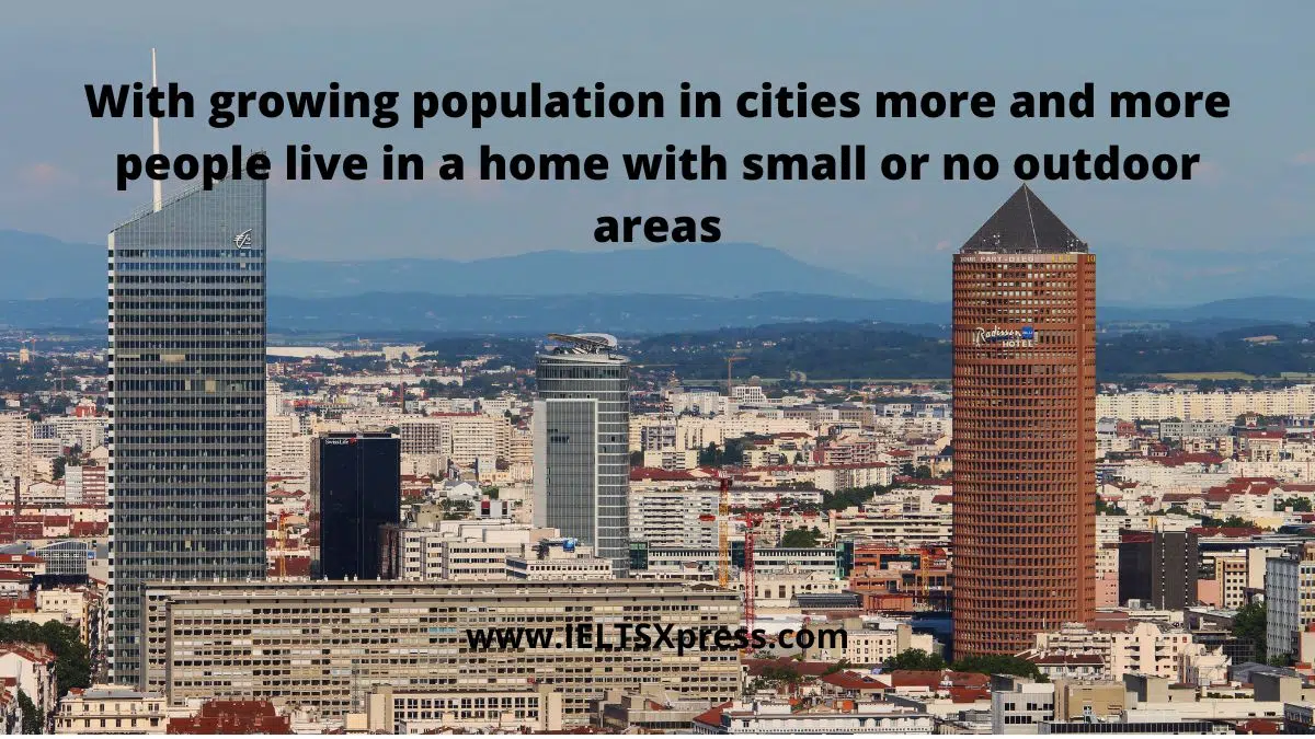 With Growing Population In Cities More And More