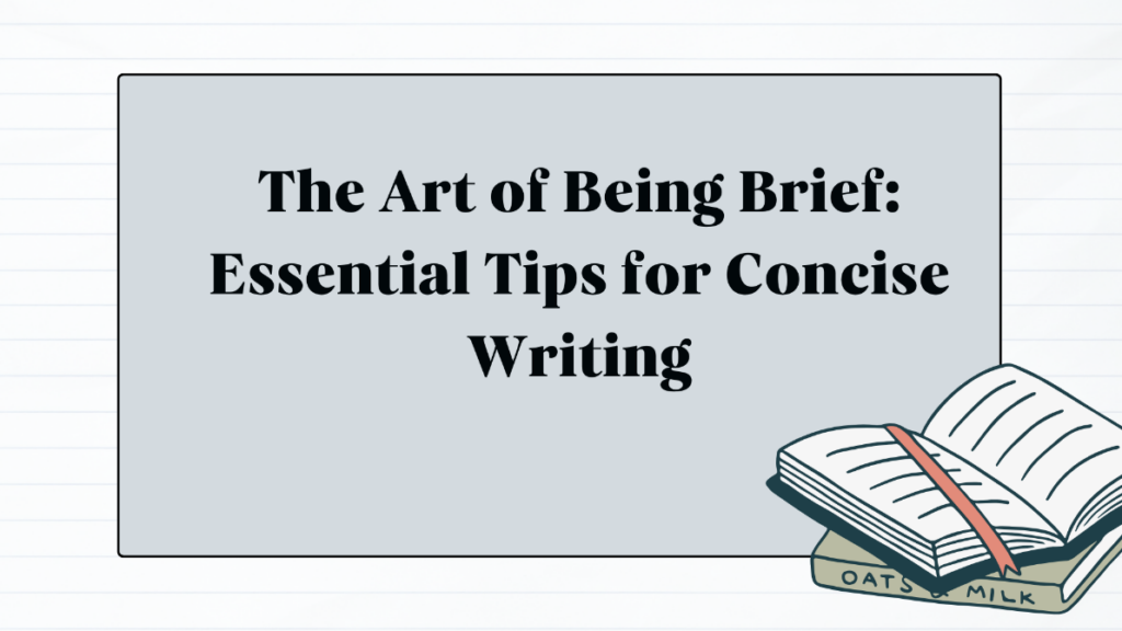essential tips for concise writing