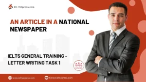 An Article In a National Newspaper