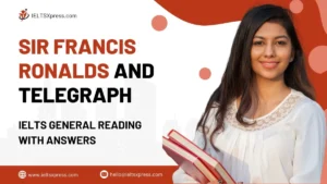 Sir Francis Ronalds and telegraph ielts reading